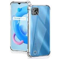 For Realme C11 2021 Case Silicone Soft Shockproof Transparent Cover For Realme C20 Clear Cases For Realme C11 2021 Funda Coque