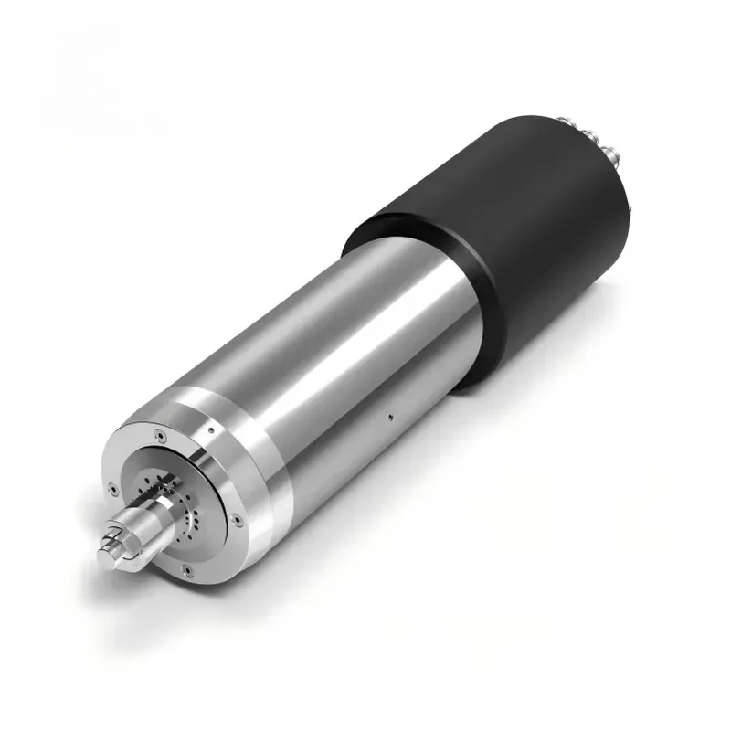 3.7kW Water-Cooled ATC Spindle Motor, 40000 RPM, Pneumatic Tool Change, Straight Shank APS80L-HC-40Z/3.7KW