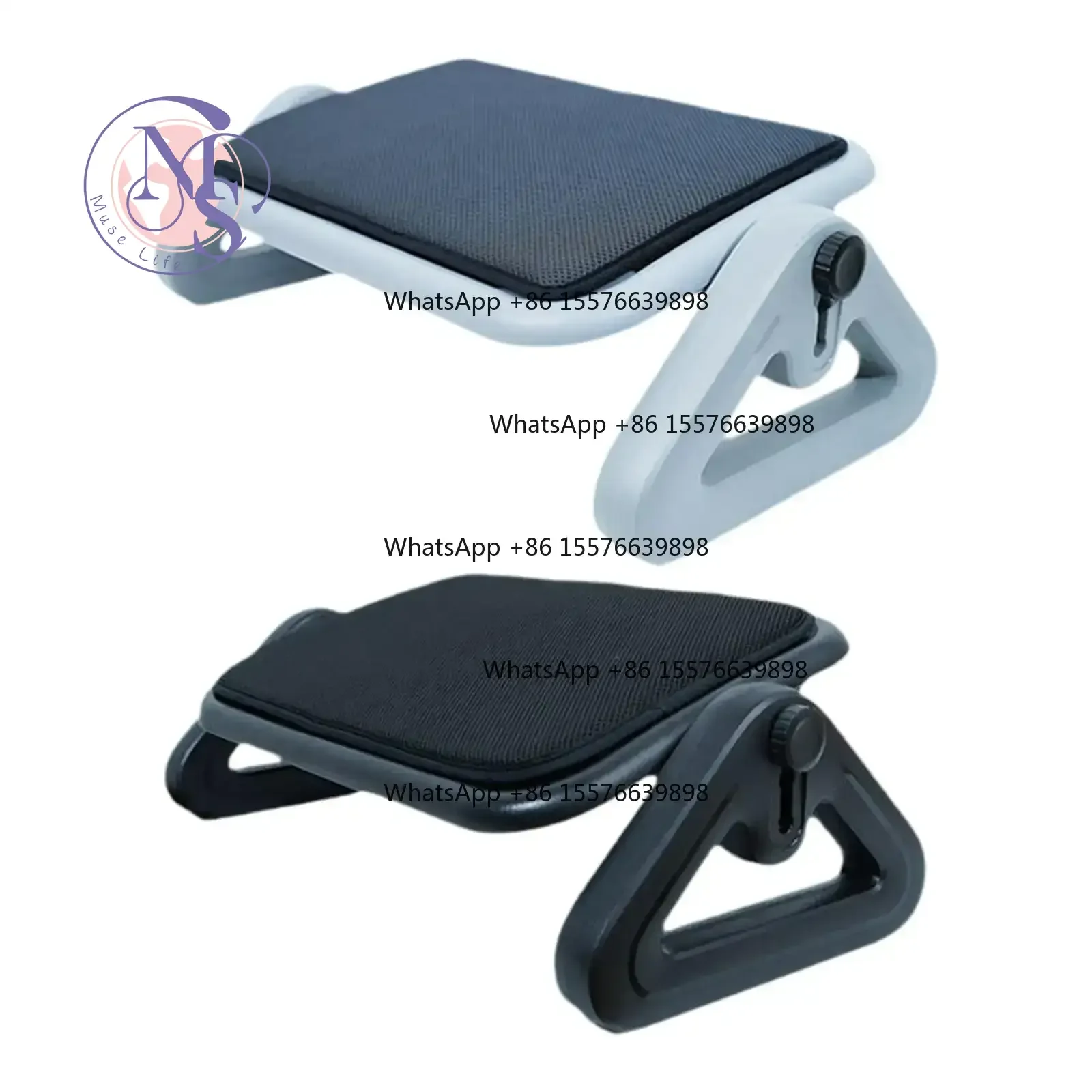 Under Desk Foot Rest Stool, Gaming & Study Foot Support Accessory