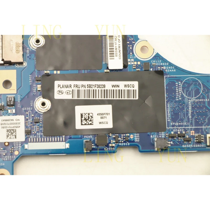 z   5B21F38239 For Lenovo ThinkPad L13 Yoga Gen 2 R5-5600U 8G-RAM Laptop Motherboard
