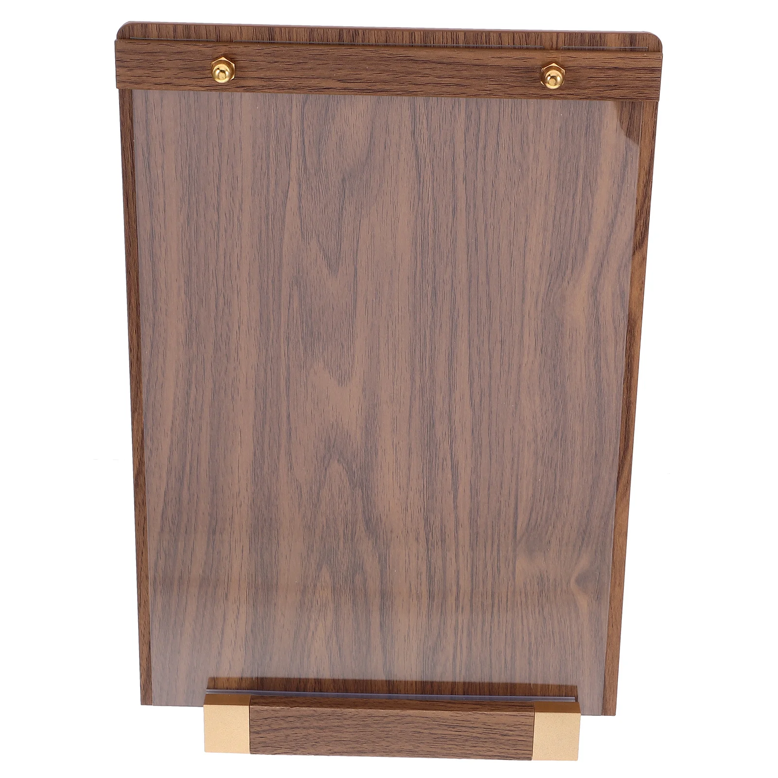 حامل سطح المكتب الخشبي لعرض الشهادة لإطار مستندات جائزة الدبلوم وحامل عمودي وحامل علامة القائمة #6