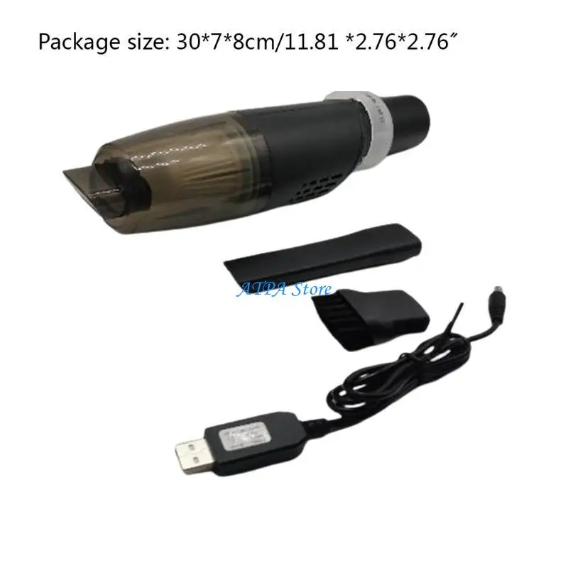 U13C Portable Vacuum Cleaner Cordless USB Rechargeable Cleaning Handheld Home Car High-power Dry Wet Cleaning Dust Dumping