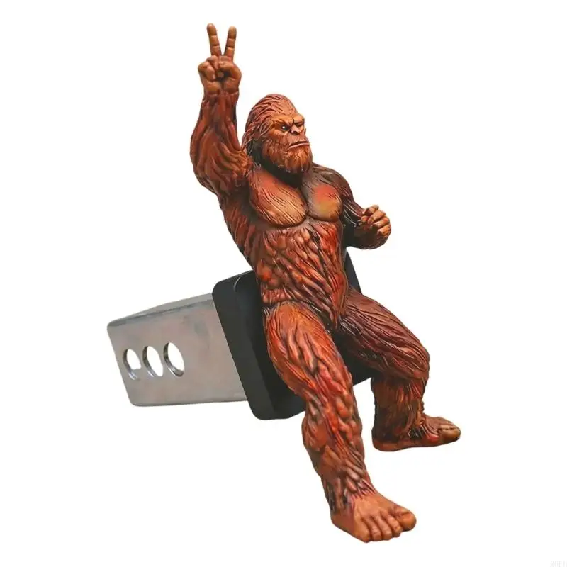 Unique Apes Animal Trailer Hitch Cover Creative Apes Hitch Accessory Upgrades Fits Standard 2 Inch Tow Hook R6FB
