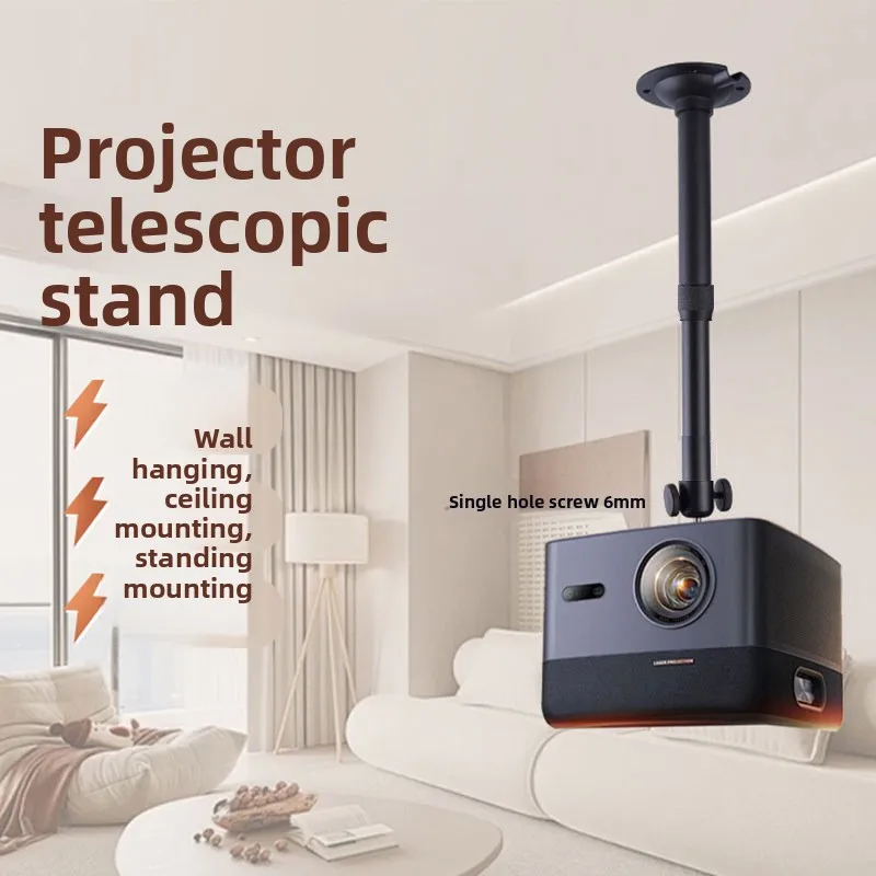 Projector Hanger Home Office Single Hole Four Hole Universal Telescopic Wall Hanging Projector Bracket