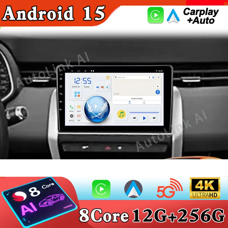 Android 15 player de vídeo para renault clio 5 lutecia 2019 - 2021 rádio do carro navegação gps multimídia unidade principal de áudio estéreo sem dvd