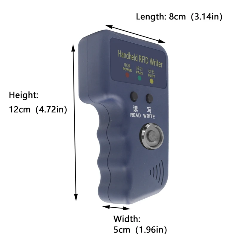 JABS RFID Cartão Copiadora, T5577 Handheld, TM Card Duplicator Handle, Controle de Acesso, Leitor de Cartões Elevador, Cartões de Estacionamento