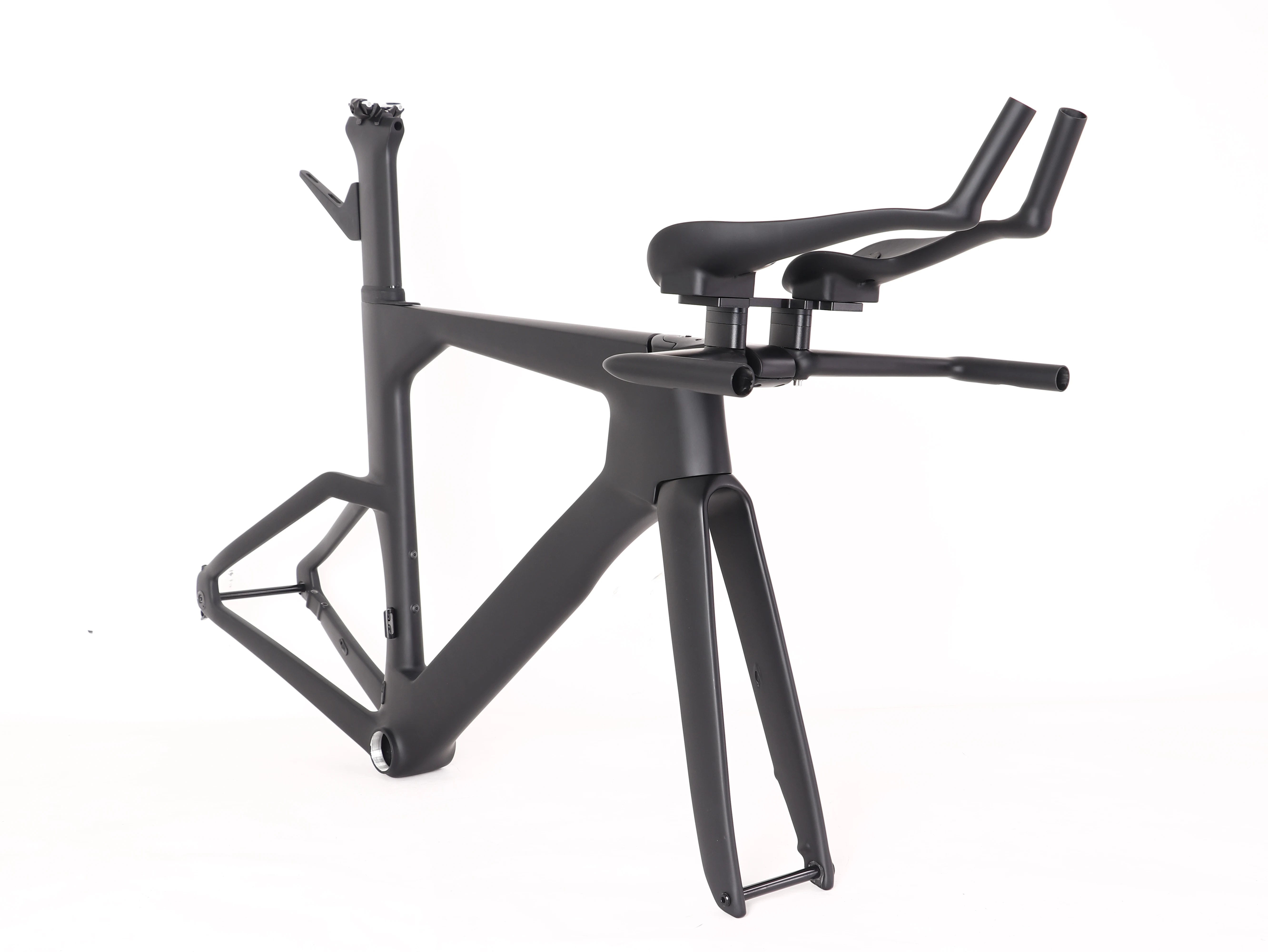 【新品未使用】VeloBuild　TTバイクフレームセット Velobuild-カーボンファイバータイムトライアルフレームセット、t47