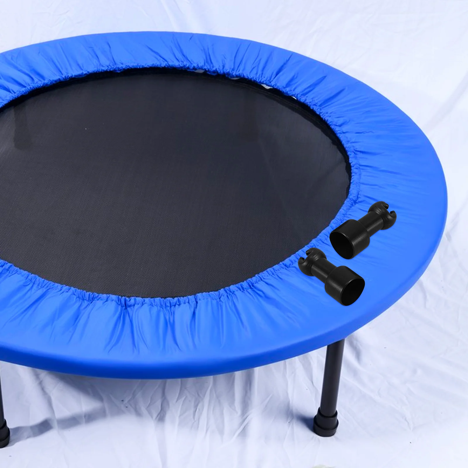 8 pçs tampa do trampolim tubo protetor capa superior peças domésticas haste pequena pólo de plástico tampas trampolins