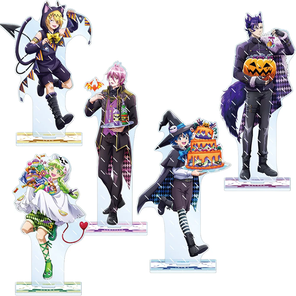 

Anime Welcome to Demon School! 15cm Acrylic Stand keychain Iruma-kun&Iruma Suzuki Clara Valac Tabletop Decorations Gift