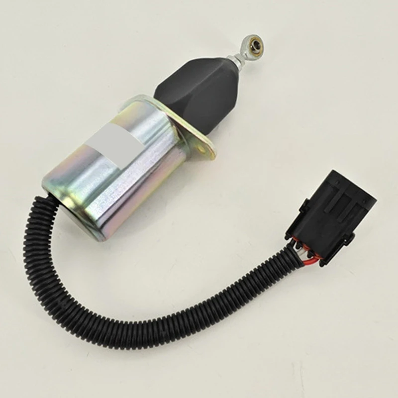 Super Sale 12VDC 3935649 SA-4765-12 Fuel Shut Off Solenoid for Cummins Engine C & B Series 5.9 8.3L