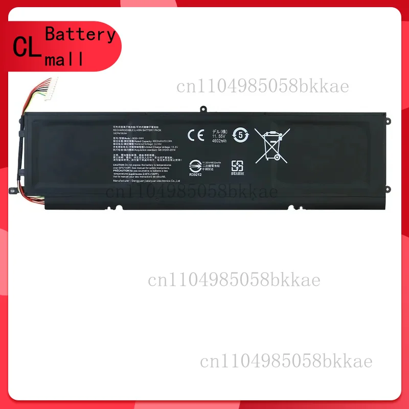 

New RC30-0281 Battery For Razer Blade Stealth 13 2018 2019 GTX 1650 Max-Q i7-8565UR RZ09-03102E52-R3U1 RZ09-02810E71 11.55V