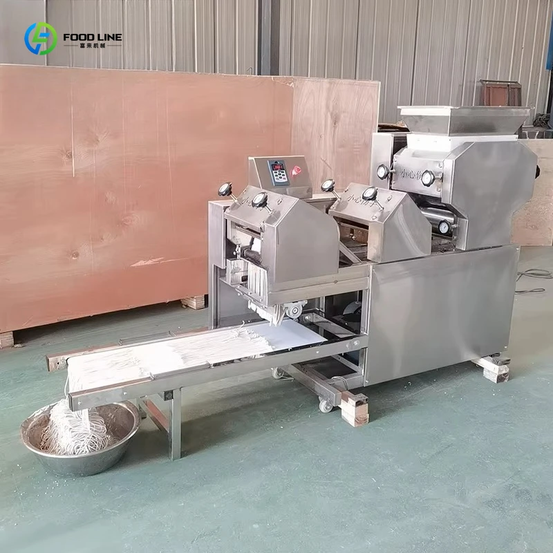 Customized 150KG/H High Efficiency Fresh Noodle Maker Automatic Pasta Extruder Noodle Making Machine