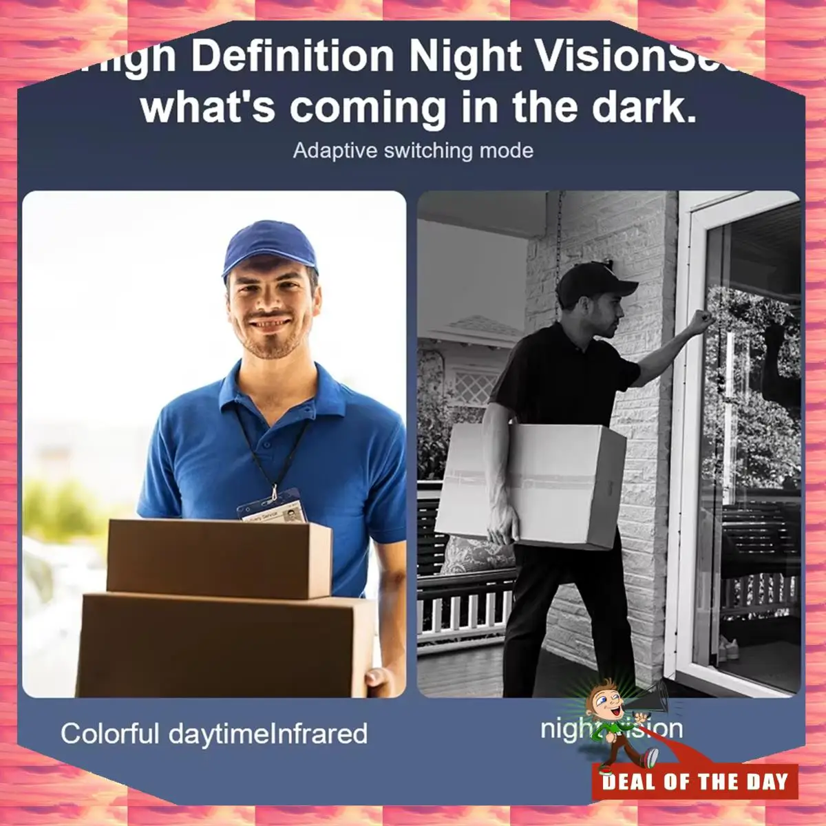 24-Hour Delivery Wireless Wifi Doorbell Camera Video Two-Way Intercom Doorbell Smart Home Voice Change Doorbell Night Vision Cam