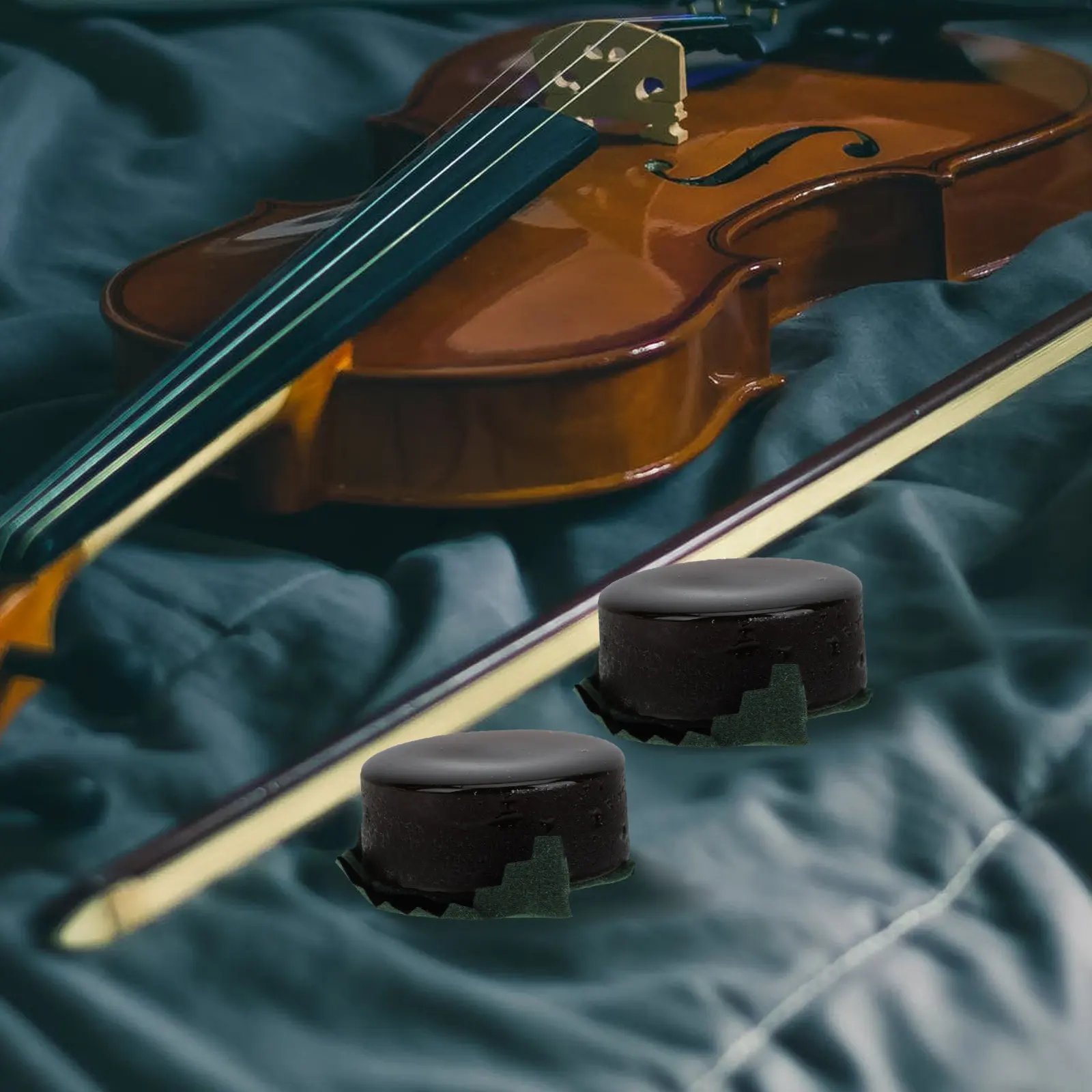 3Pcs Professional String Instrument Rosin for Violin Erhu Clear Tone Sensitive Sound Less Noise Portable Musical Instrument