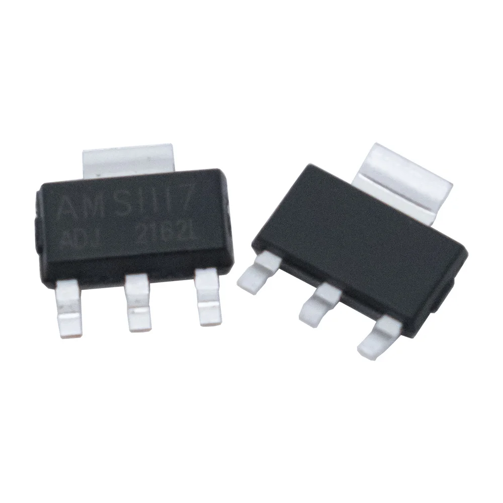 10 sztuk 100 sztuk AMS1117 AMS1117-5.0V AMS1117-A AMS1117-3.3 SOT223 IC AMS1117-1.8V 3V3 5.0V