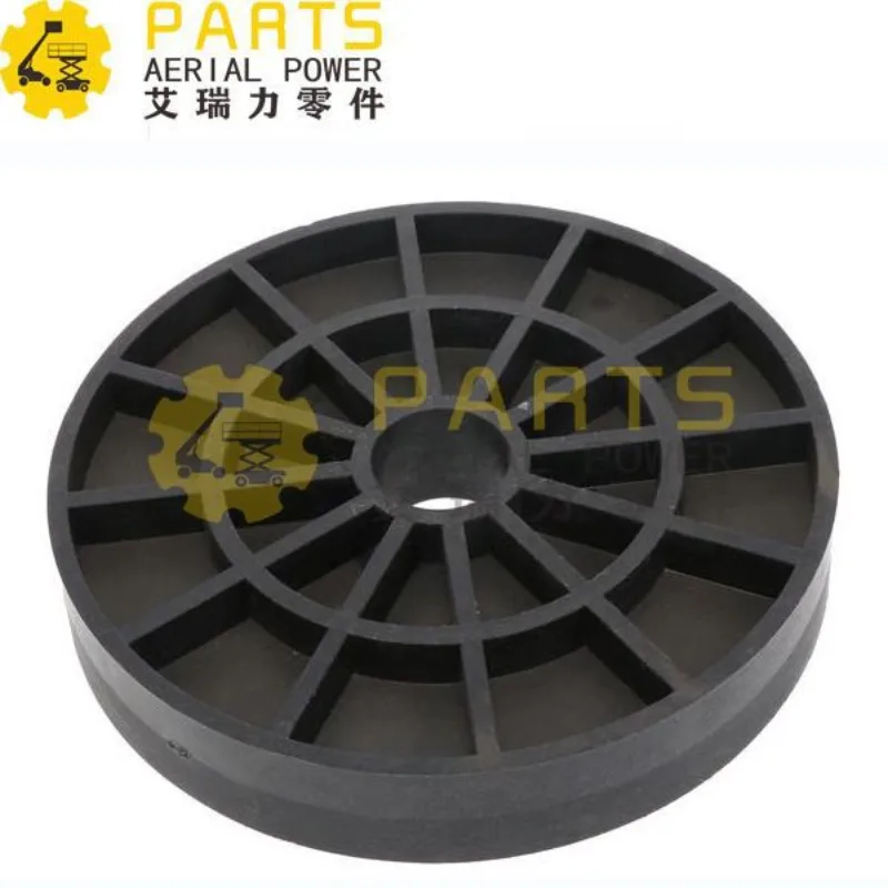

10PCS aerial car climbing car roller wheel extension platform roller guide rail plastic pulley aerial work platform