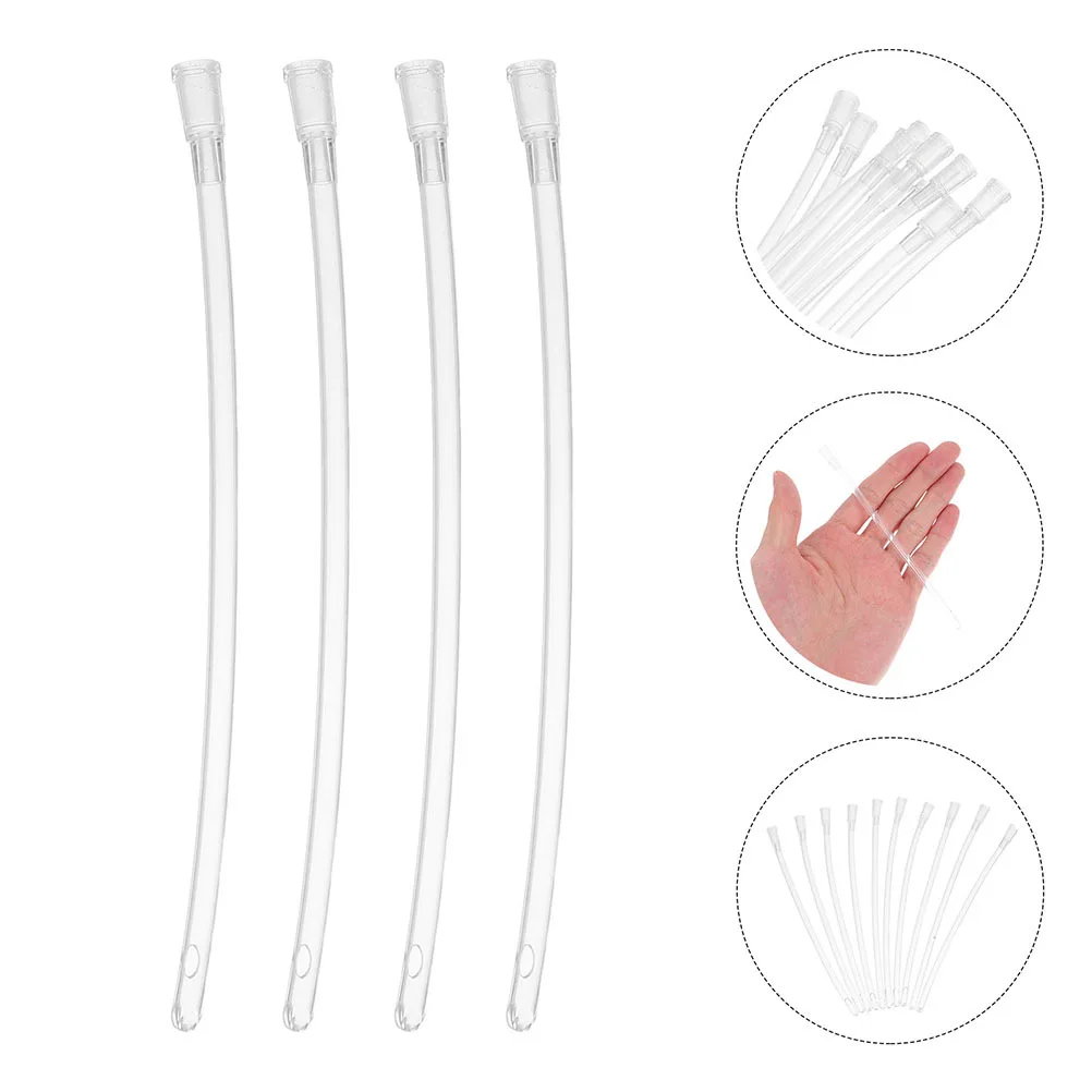 

100pcs Tube Replacement Tips Hose For Bird Hand Feeding Parrot Rearing Supplies Pet Feeder Tool Bird Feeding Kit