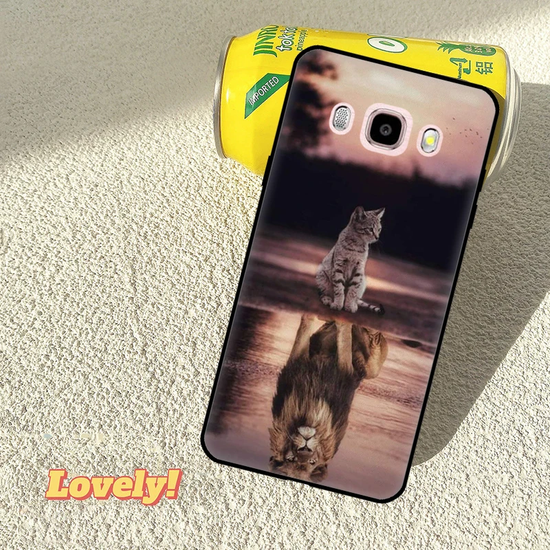Cool Animal Big Cat Tiger Phone Case For Samsung Galaxy J5 J3 J7 A5 J1 2016 2017 J2 Core J8 A9 J4 J6 A6 A8 Plus 2018 view 4