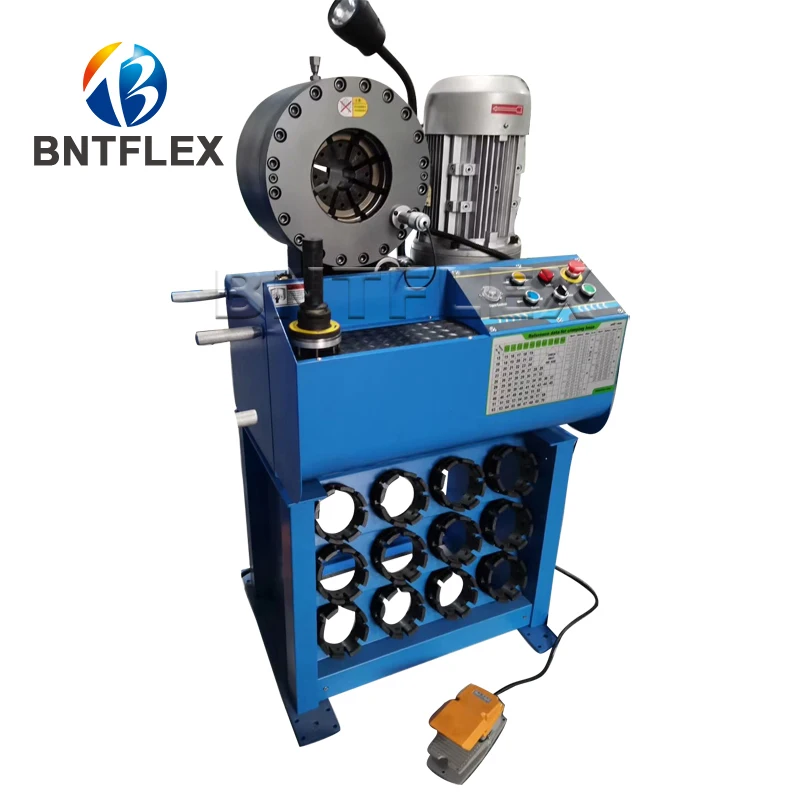 240 Volts Hydraulic System Swaging Machine for Steel Wire Rope Rubber Product Making Machinery