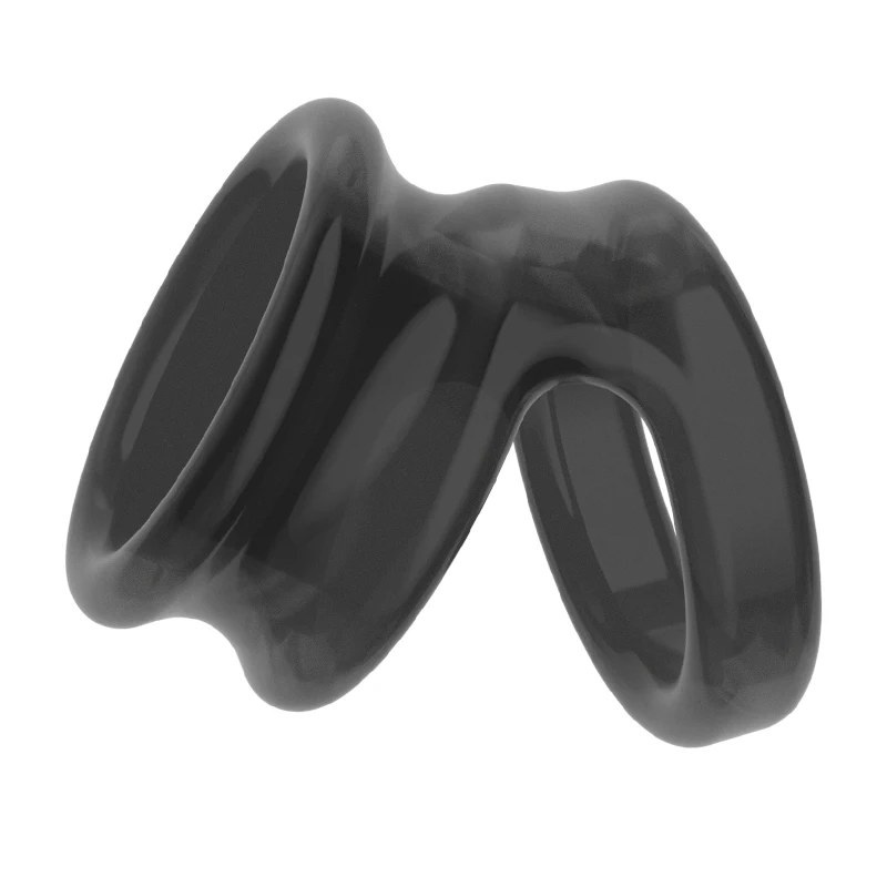 Anneau de pénis en silicone souple pour homme, jouets sexuels, retard d\'éjaculation, civière d\'érection de bite masculine, prolongateur de bite,