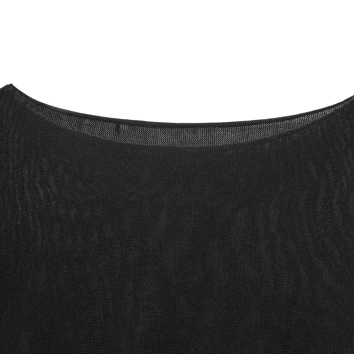 JNLEAOG Faionable Casual aguja plana prendas de punto poliéster largo Sve patrón de rayas mujer irt otoño nueva llegada