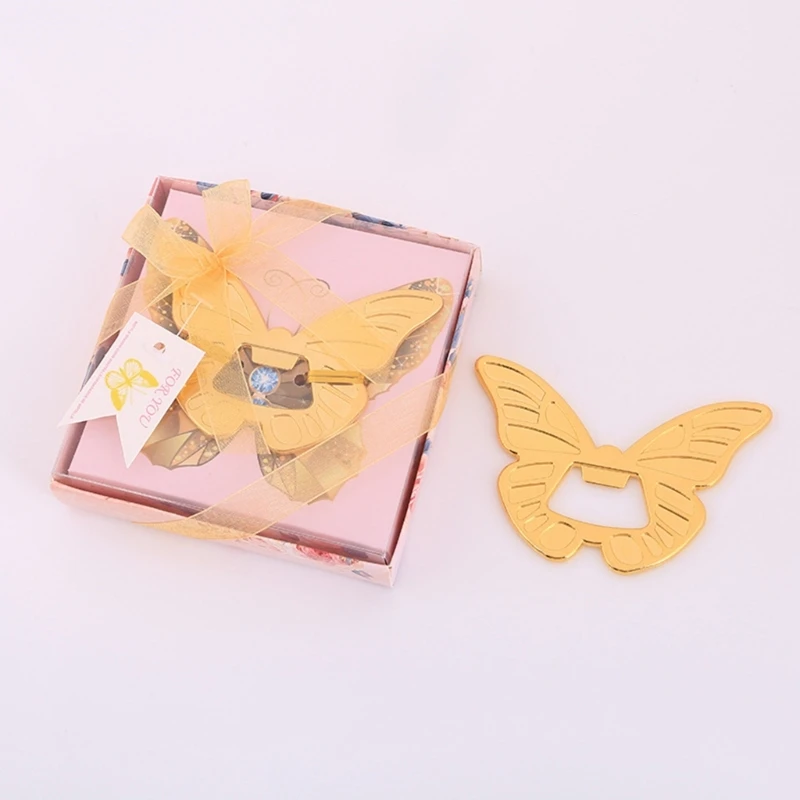 5 Pcs Butterfly- Bottle Opener Wedding Birthday Gift for Guests Bridal Shower Drop shipping