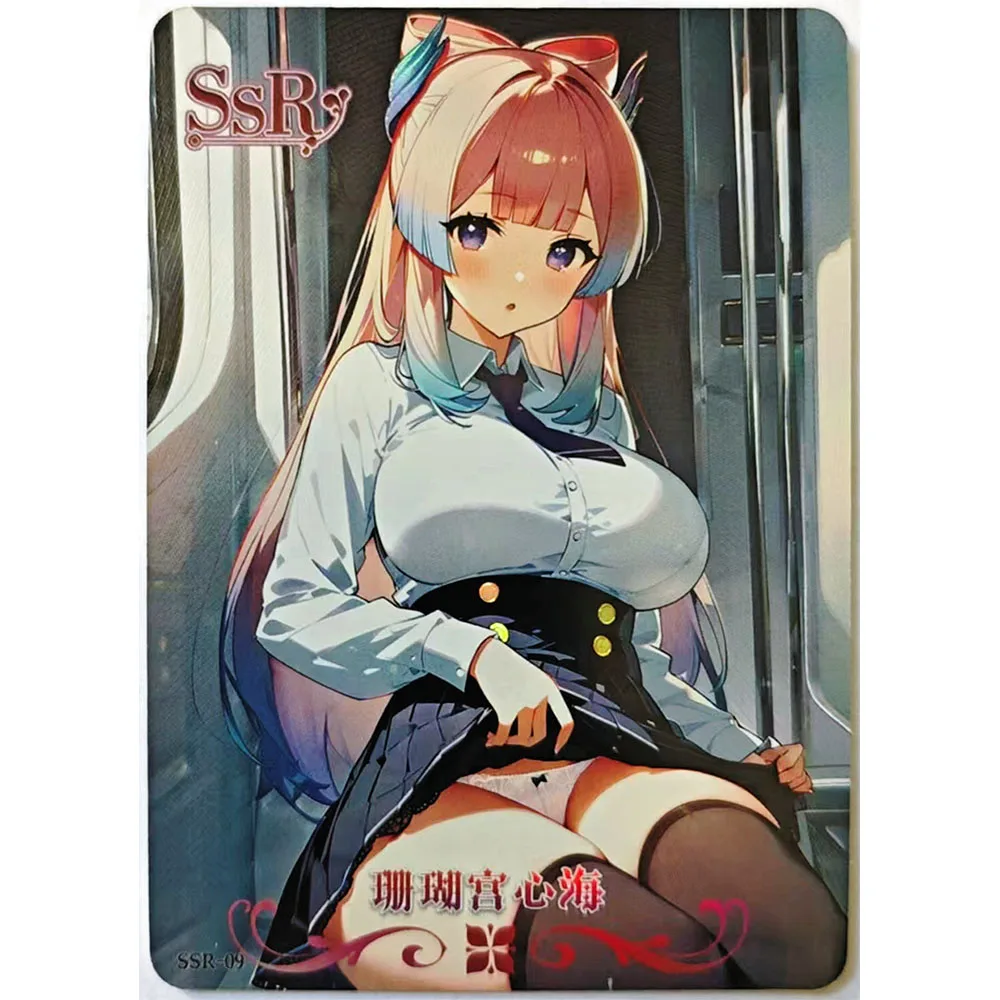 Anime Godin Verhaal SSR Takanashi Rikka Hatsune Miku Premium Flash Collectible Card Kerst Verjaardagscadeau Bordspel