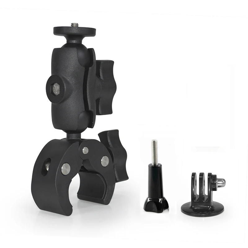 1 Zoll 25mm Kugelkopf-Superklemme Halterung für Gopro Insta360 DJI Action-Kamera-Zubehör, geeignet für Motorradlenker – Detail 4