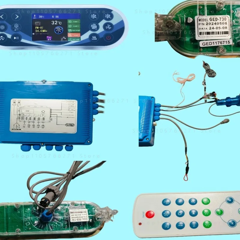 Smart Touch Spa Control Panel WIFI Bluetooth Hot Tub Controller for Bathtubs Whirlpools