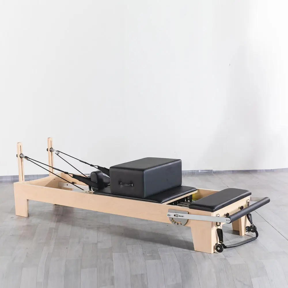 

NaruhitoPremium Professional Fitness Hot Sale Exercise Home Use Wood Pilates Reformer