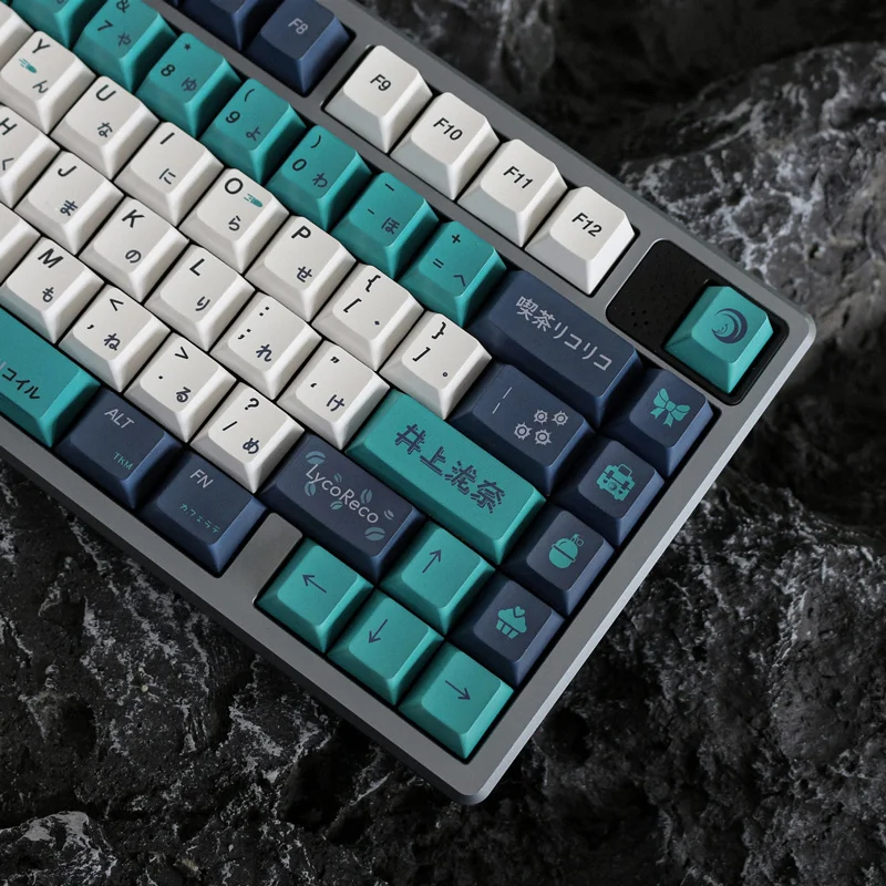Lycoris Recoil Anime Theme Keycaps Nishikigi Chisato Inoue Takina Anime Character Theme cherry  Mechanical Keyboard Keycaps