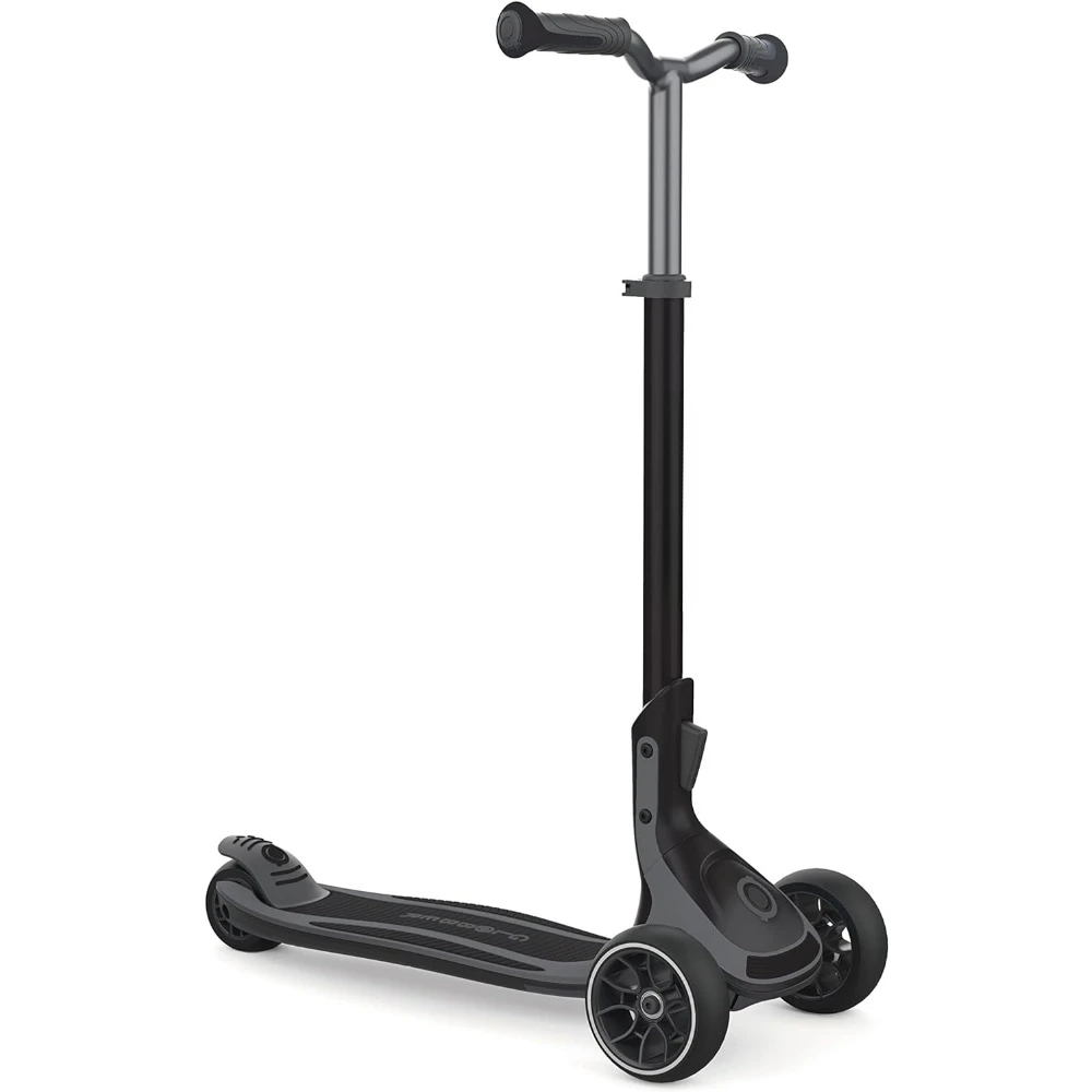 

3-Wheel Kick Scooter, Foldable Kick Scooter with Safe, Non-Slip Deck & Premium Brakes, 6 Height Adjustable Scooter