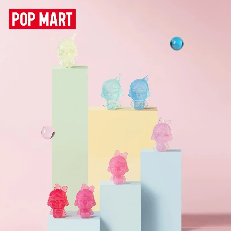 POP MART POP BEAN CRYBABY MINI FIGURE - Rainbow Set / Gradient Color Set Series Blind Box Guess Bag Toys Doll Cute Anime Figure