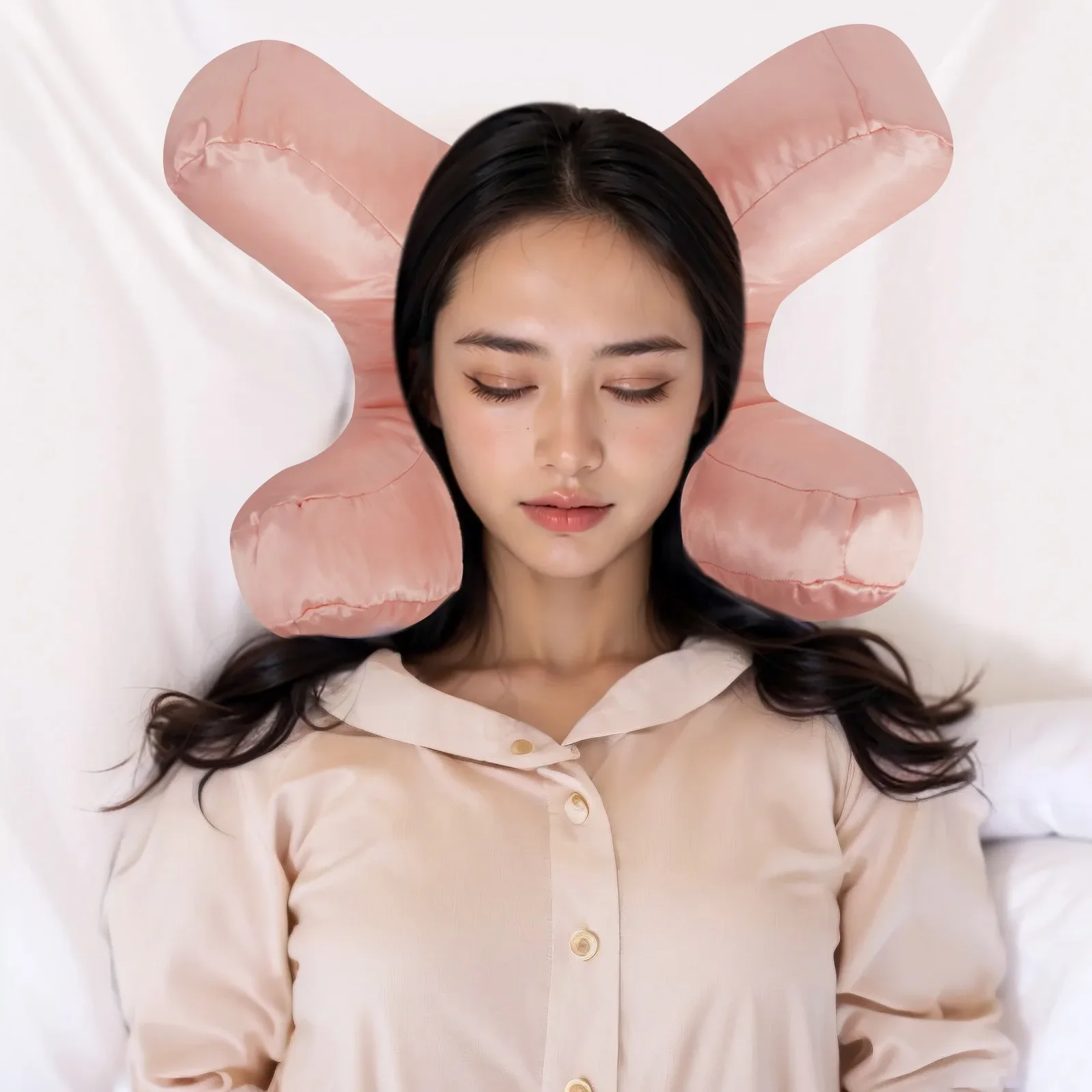 Anti Wrinkles-aging Pillow Satin Pillowcase Sleeping Pads Cervical Cushion Beauty Pillow Face pillow
