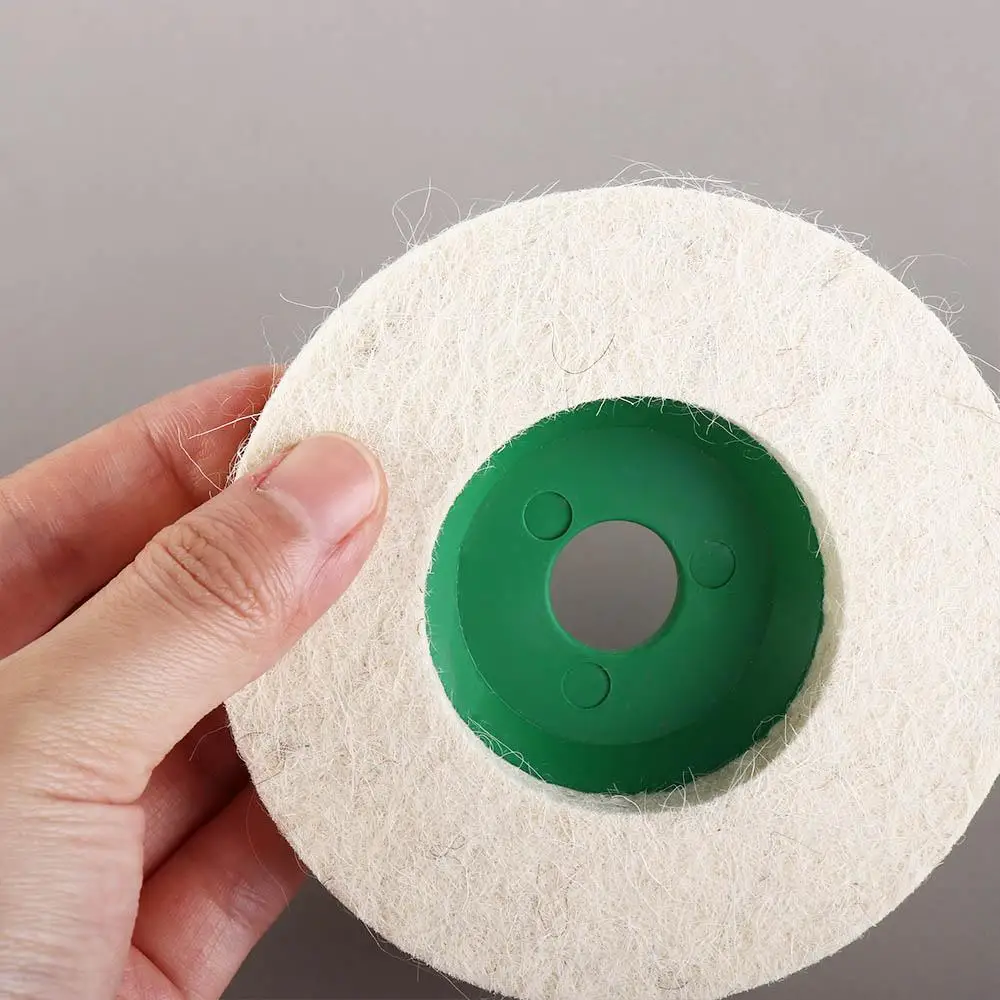 

Durable Polishing Wool Polishing Wheel Wear Resistant Wool Wool Polishing Disc Metal Rust Removal Wool Polishing Pad Marble