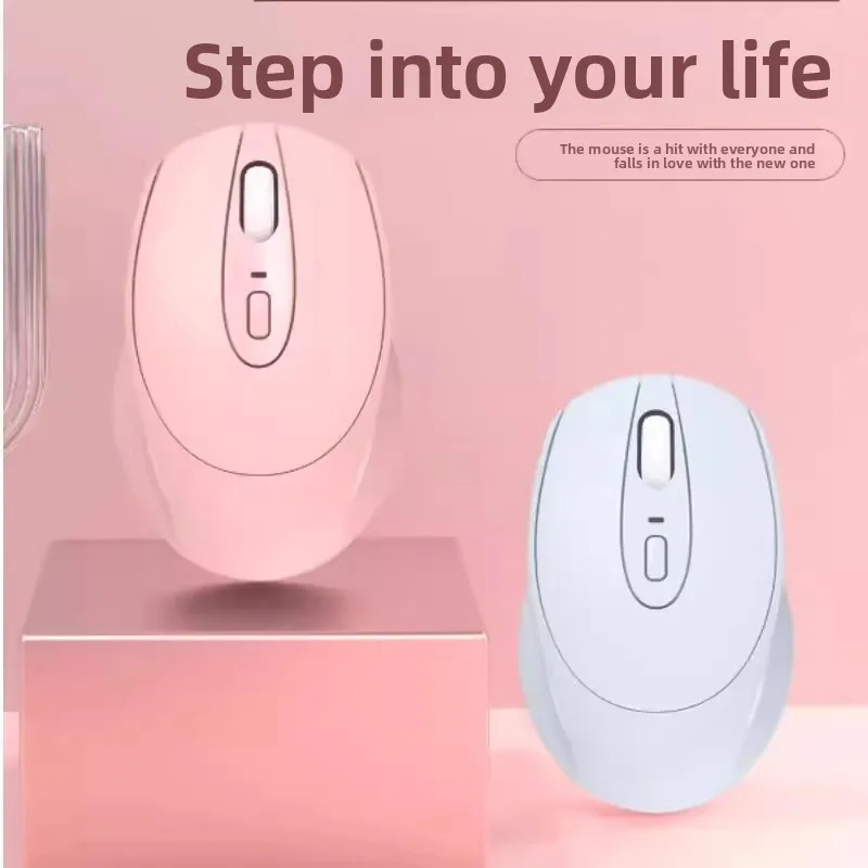 2.4G Wireless Mouse Silent Click Ergonomic USB Receiver Mouse 10M Wireless Connection Portable Office Mice For Laptop PC Mac Tab