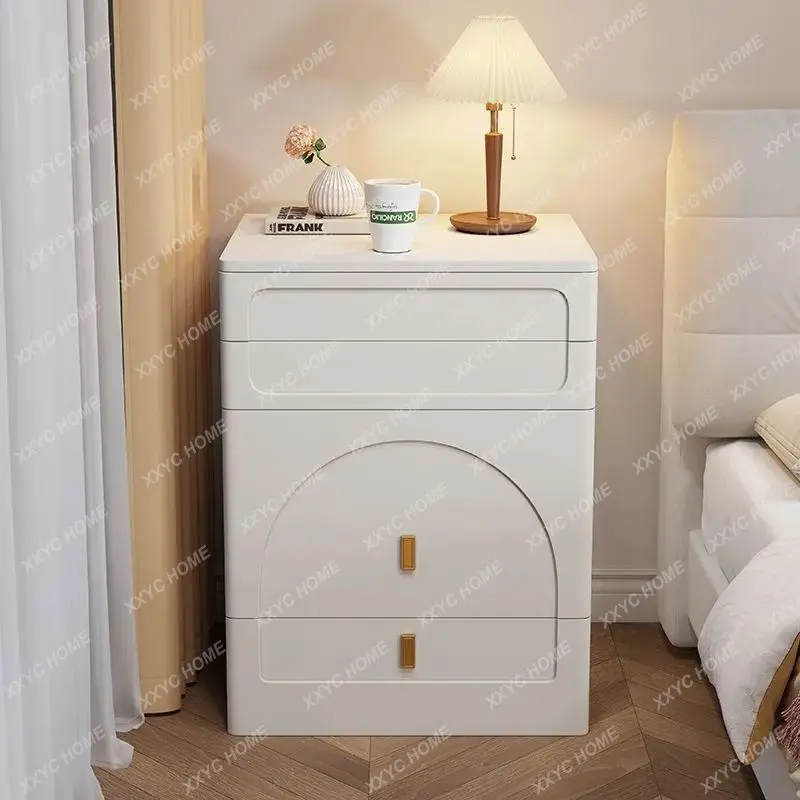 Flip dresser bedroom simple modern bedside table integrated small apartment makeup table