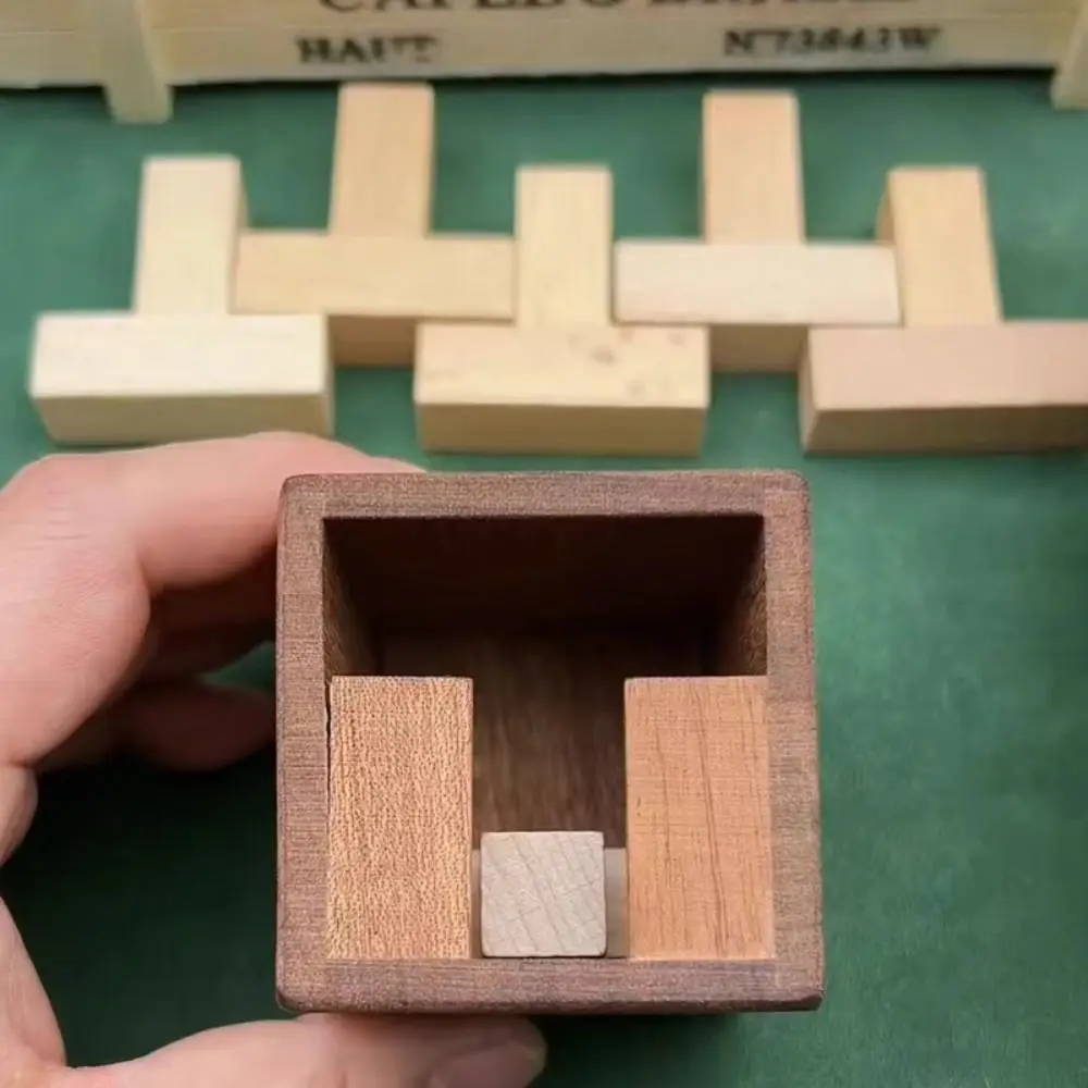 

Креативная головоломка высокой сложности: Т-образная головоломка, тест на IQ, шестигранная головоломка, развивающие игры, головоломка Лубань, подарки