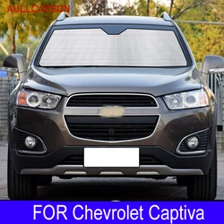 For Chevrolet Captiva Sunshades UV Protection Curtain Sun Shade Film Visor Front Windshield Cover Protector Accessories