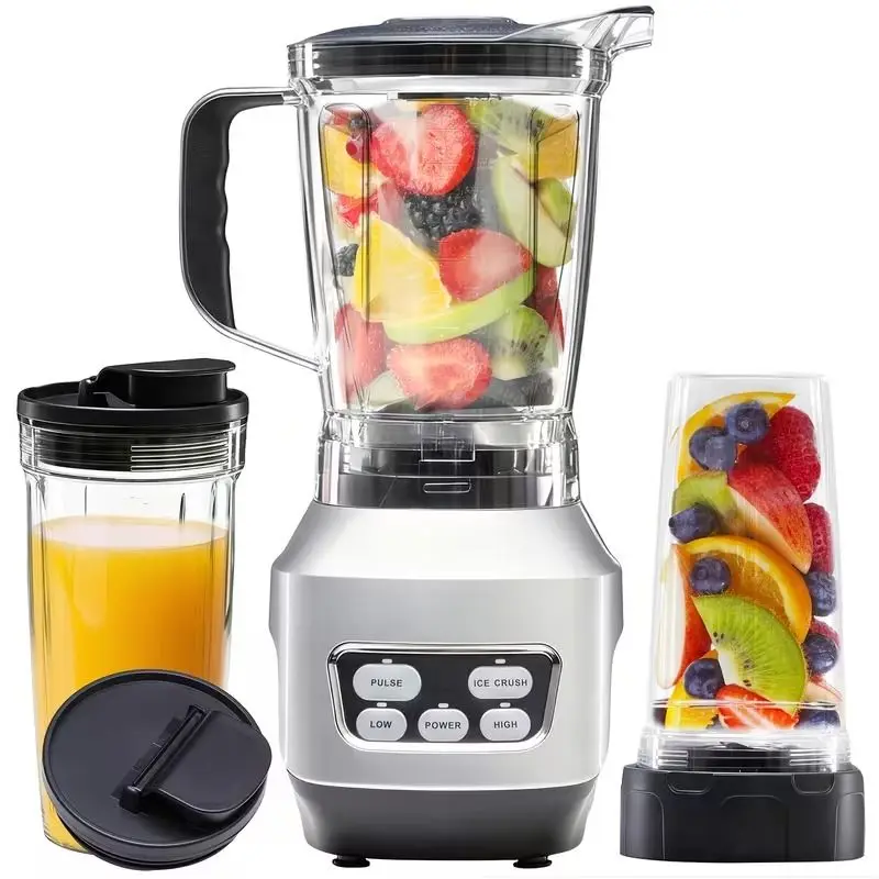 Moothie Blender, Countertop Blenders For Kitchen With 23 34 60oz BPA-Free Portable Cups, Professional Smoothie Maker, Four