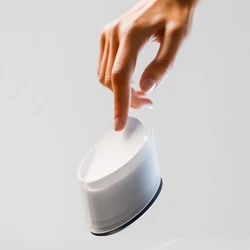 MADBALL Caja redonda de almacenamiento de papel de filtro de café, soporte de papel de filtro y contenedor para filtro espresso Protafilter de 58 mm