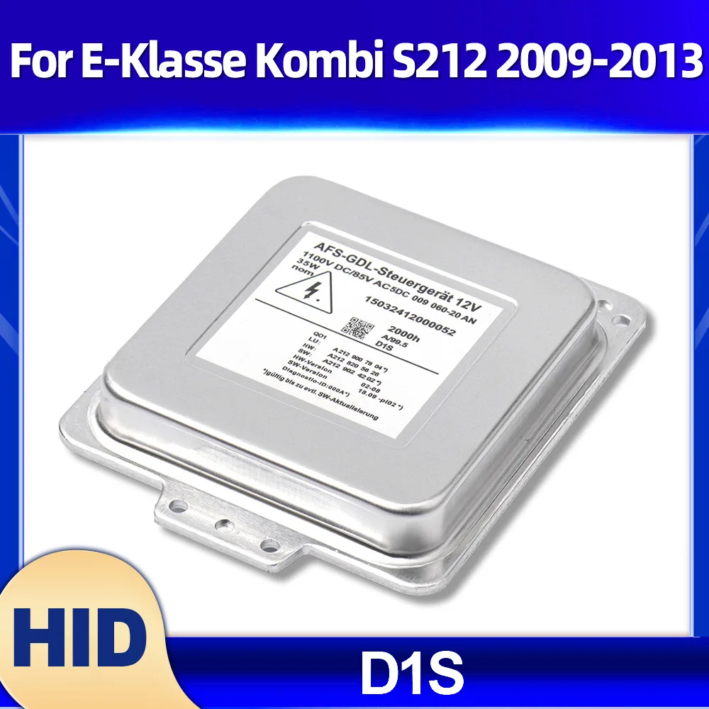 D1S HID Light Control Unit Module 35W Xenon Headlight Ballast OEM 5DC009060-20 For E-Klasse Kombi S212 2009 2010 2011 2012 2013