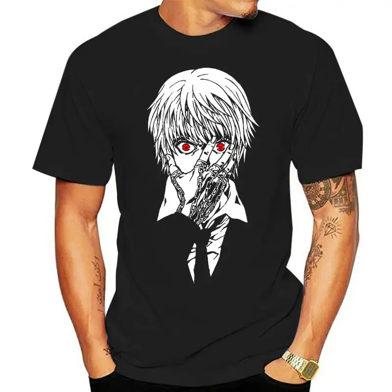 Kurapika HXH Hunter X Hunter Anime Unisex T-Shirt Tee Cotton Shirts Cheap Wholesale