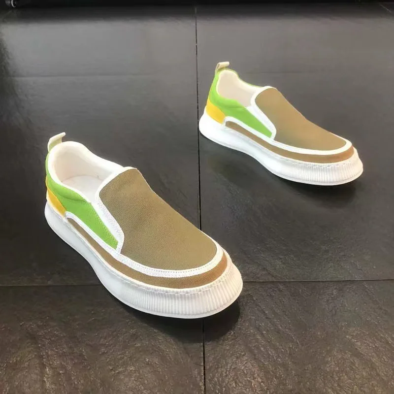 Brand Men Casual Shoes High Quality Breathable Men Walking Shoes Outdoor Comfortable Driving Shoes Fashion Non-Slip Men Sneakers
