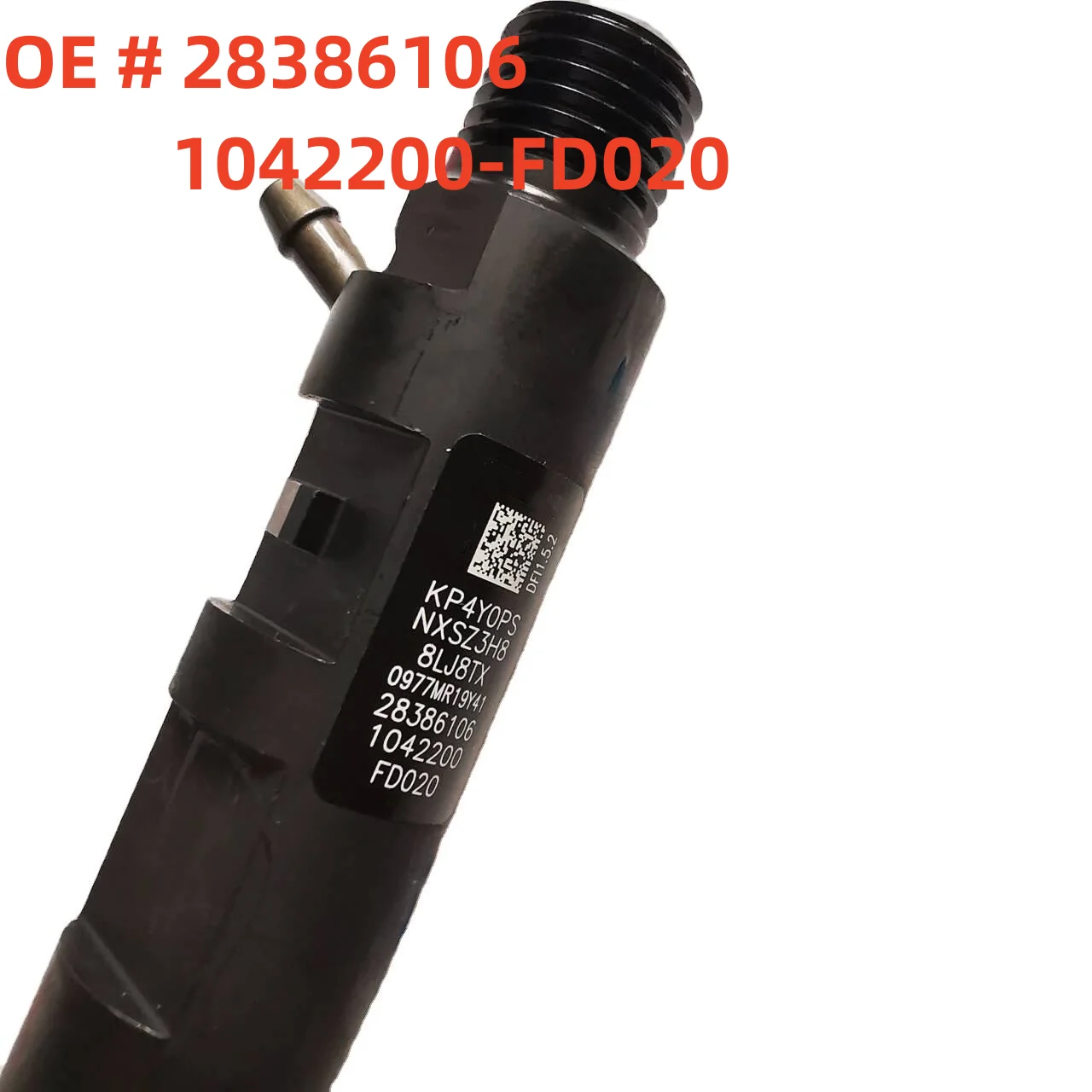 

High Quality 28386106 1042200-FD020 1042200FD020 Diesel Common Rail Injector For Jac T8 Navistar/shuailing 4db2 2.0d Engine