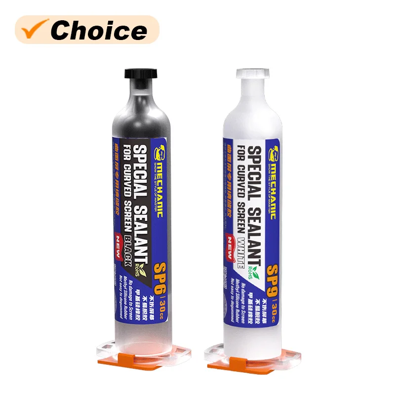 Mechanic SP6 SP9 30CC Mobile Phone Frame Caulking Glue Structure Adhesive Phone Edge Screen Glue Black and White Glue