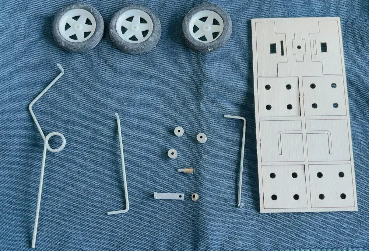 RC Su-27 J-10C J20 Aircraft Model Landing Gear parts DIY for KT Board Fixed-Wing Airplane Wheels and landing skid
