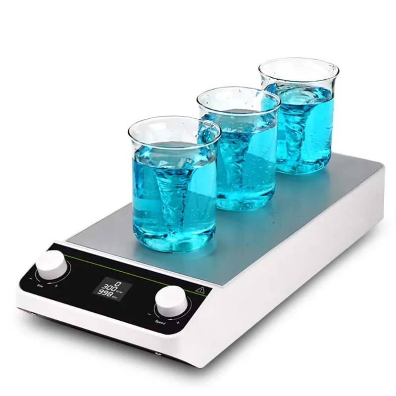 Stainless steel electric hot plate multi-position laboratory magnetic stirrer