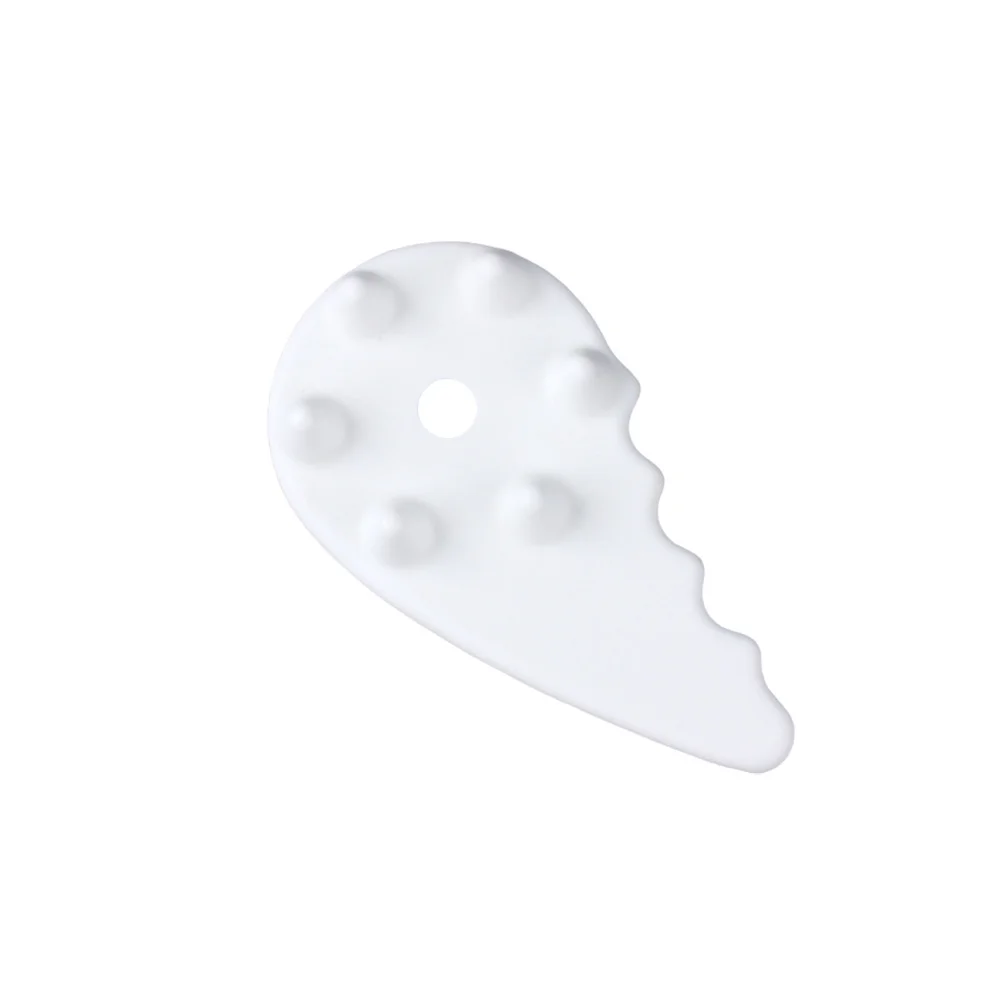 

Модернизированная керамическая массажная доска для лица, шеи и живота, облегчение напряжения, тонкая линия, разглаживающая скребковая пластина, массажер с эфирным маслом