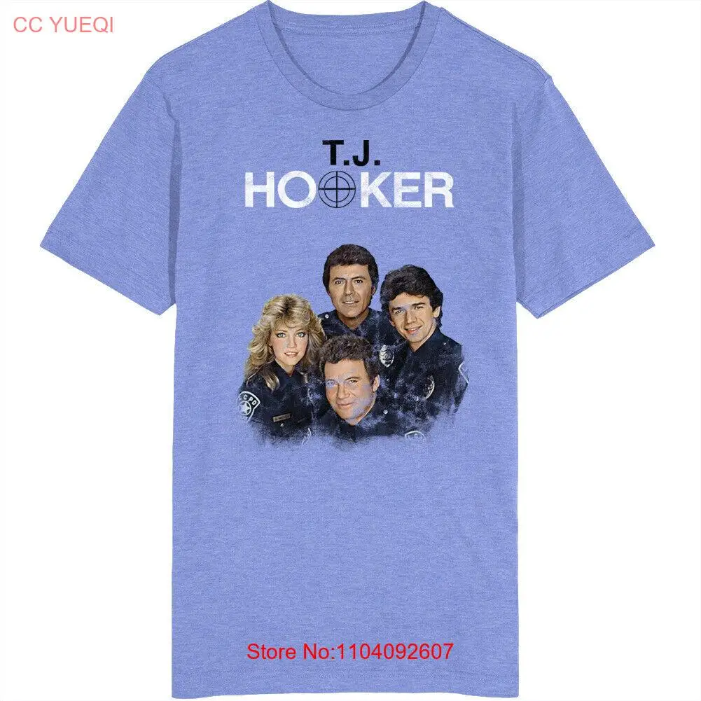 T.j. Hooker 80s Tv Series Show Worn Look Vintage Unisex T Shirt